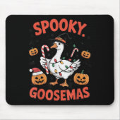 Soky Goosemas Funny Goose Halloween Christmas Cost Muismat (Voorkant)