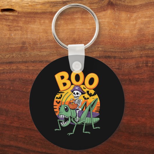 Soky Grhopper Costume On Boo Grhopper Halloween  Sleutelhanger (Voorkant)