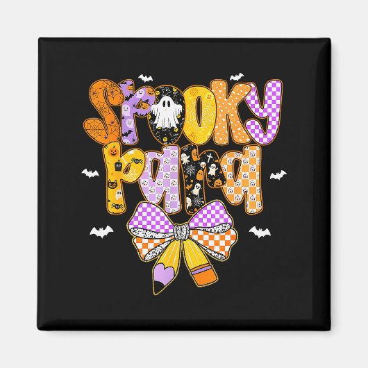 Soky Para Halloween Costume Paraprofessional Coque Magneet (Voorkant)