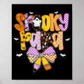 Soky Para Halloween Costume Paraprofessional Coque Poster (Voorkant)