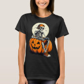 Soky Pumpkin & Skeleton Gamer Tee _ Boys & T-shirt (Voorkant)