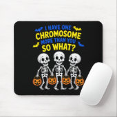 Soky Skeleton Down Syndrome Awareness Extra Chromo Muismat (Met muis)