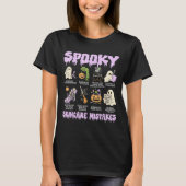 Soky Skincare Fouten Grappig Halloween Beauty Gift T-shirt (Voorkant)