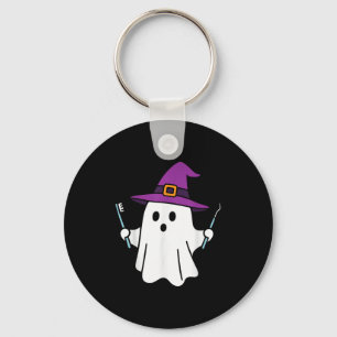 Soky Tandarts Ghost Halloween Smile Dental Bootifu Sleutelhanger