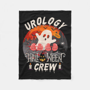 Soky Urology Boo Crew Urologie Nurse Halloween Mat Fleece Deken