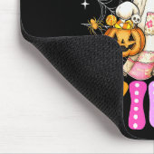 Soky Vibes Ghost Retro Groovy Halloween Women Girl Muismat (Hoek)