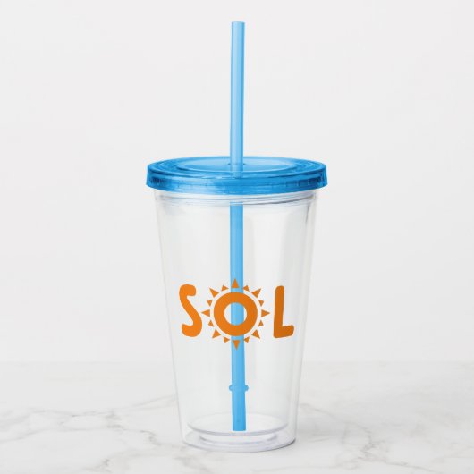 Sol Acryl Drinkbeker (Voorkant)