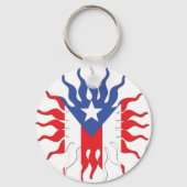 Sol Boricua Sleutelhanger (Voorkant)