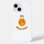 Sol Brillo Sola iPhone Case – Inspirational Logo P (Achterkant)