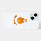 Sol Brillo Sola iPhone Case – Inspirational Logo P (Achterkant (horizontaal))
