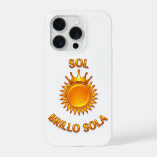 Sol Brillo Sola iPhone Case – Inspirational Logo P iPhone 15 Pro Case