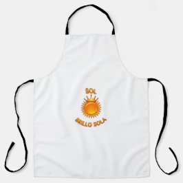 Sol Brillo Sola Logo Apron – Stylish Kitchen & Coo Schort