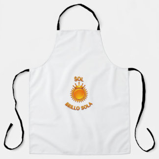 Sol Brillo Sola Logo Apron – Stylish Kitchen & Coo Schort