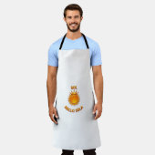 Sol Brillo Sola Logo Apron – Stylish Kitchen & Coo Schort (Gedragen)