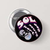 SOL-Button Ronde Button 5,7 Cm (Voorkant /achterkant)