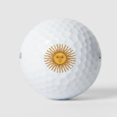 Sol De Mayo aangepaste golfballen (Voorkant)