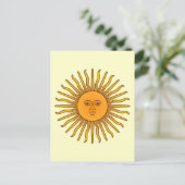 Sol de Mayo Briefkaart (Staand voorkant)