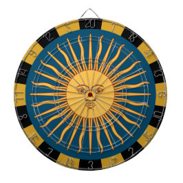 Sol De Mayo Dartboard & Flag darts/game board Dartbord