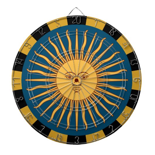 Sol De Mayo Dartboard & Flag darts/game board Dartbord (Voorkant)