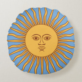 Sol de Mayo Rond Kussen