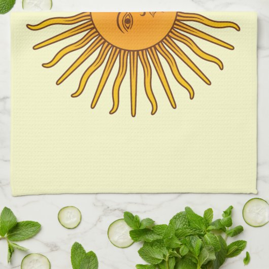 Sol de Mayo Theedoek (Gevouwen)