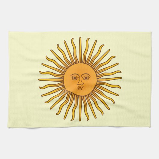 Sol de Mayo Theedoek (Horizontaal)