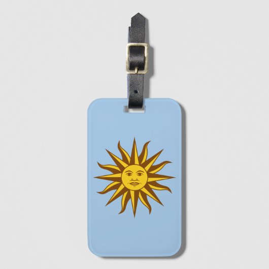 Sol de Mayo - URUGUAY Bagagelabel (Voorkant (verticaal))