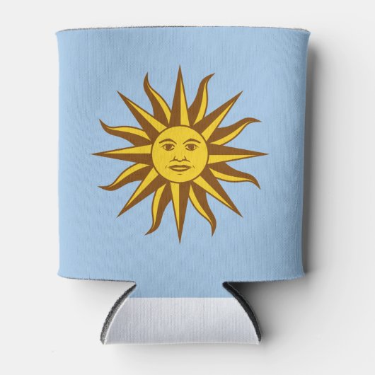 Sol de Mayo - URUGUAY Blikjeskoeler (Voorkant)
