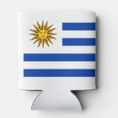 Sol de Mayo - URUGUAY Blikjeskoeler (Achterkant)