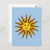Sol de Mayo - URUGUAY Briefkaart (Voorkant / Achterkant)