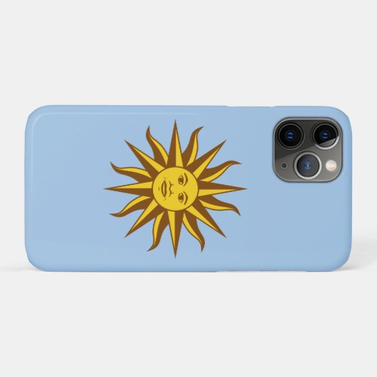 Sol de Mayo - URUGUAY Case-Mate iPhone Case (Achterkant (horizontaal))