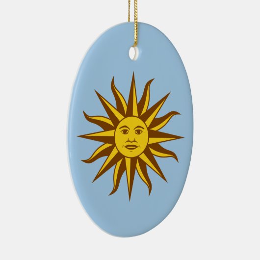 Sol de Mayo - URUGUAY Keramisch Ornament (Rechts)