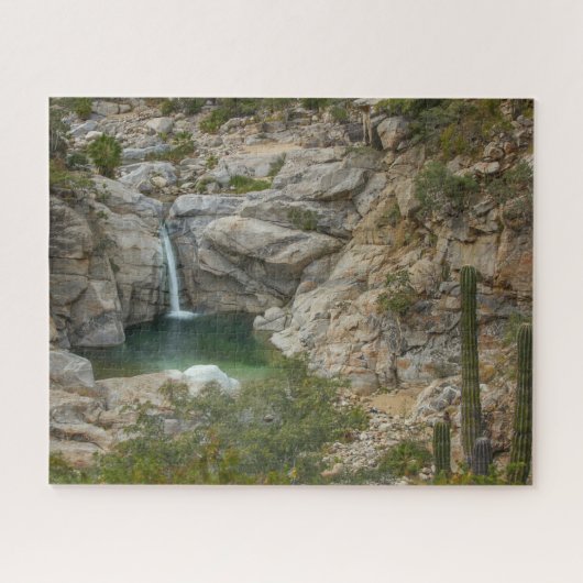 Sol de Mayo Waterfall | Santiago, Mexico Legpuzzel (Horizontaal)