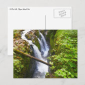 Sol Duc Falls I at Olympic National Park Briefkaart (Voorkant / Achterkant)