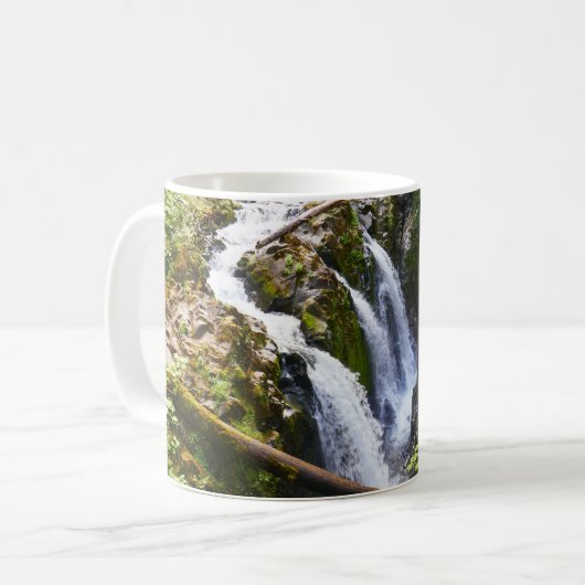 Sol Duc Falls I at Olympic National Park Koffiemok (Voorkant links)