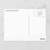 Sol Duc Falls II in Olympic National Park Briefkaart (Achterkant)