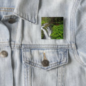 Sol Duc Falls in Olympic National Park in 2 Vierkante Button 5,1 Cm (In situ)