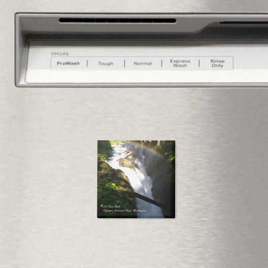 Sol Duc Herfsten Olympic National Park 2" magneet (Insitu (Vaatwasser))