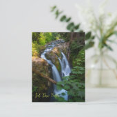 Sol Duc Herfsten Olympic National Park Briefkaart (Staand voorkant)