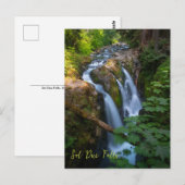 Sol Duc Herfsten Olympic National Park Briefkaart (Voorkant / Achterkant)