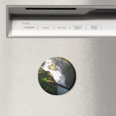 Sol Duc Herfsten Olympisch Nationaal Square Tile Magneet (Insitu (Vaatwasser))