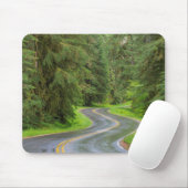 Sol Duc River Road door het bos Muismat (Met muis)