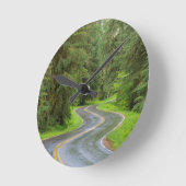 Sol Duc River Road door het bos Ronde Klok (Hoek)