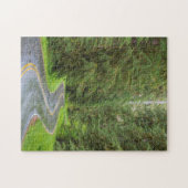 Sol Duc Rivierweg door bos Legpuzzel (Horizontaal)
