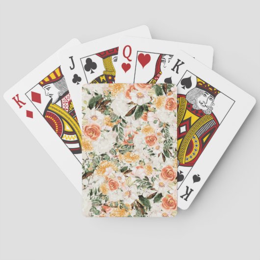 Sol Flower Sun City Pokerkaarten (Achterkant)
