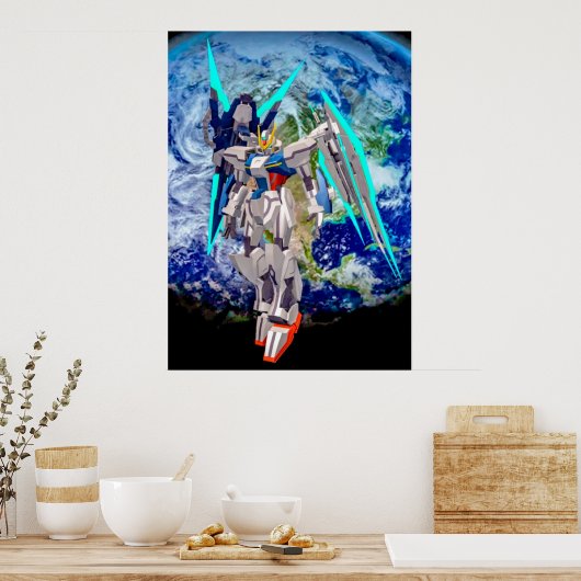 Sol Gazer Gundam Poster (Keuken)