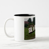 SOL in de koffiemok van de Stad van het Bosje Tweekleurige Koffiemok (Links)