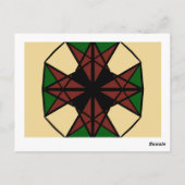 Sol Invictus Holiday Card Briefkaart (Achterkant)