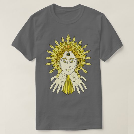 Sol Invictus Romeins Zonnegod T-shirt (Design voorkant)