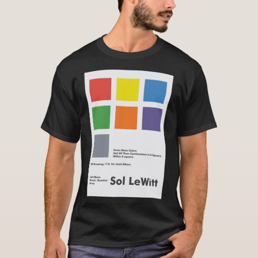 Sol Lewitt For Josef Albers Classic T-Shirt (Voorkant)